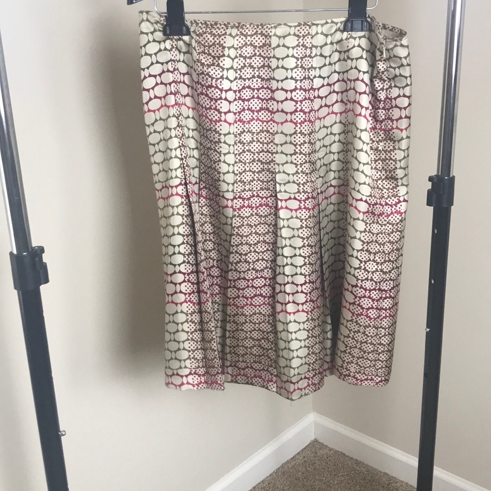 Pleated skirt...